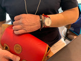  Shop Authentic Breitling Top Time B01 Ford Thunderbird White Dial Red Leather Strap Watch for Men - AB01766A1A1X1 - Luxxuri