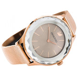  Shop Authentic Swarovski Octea Nova Grey Dial Gold Mesh Bracelet Watch for Women - 5451634 - Luxxuri