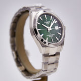  Shop Authentic Tissot Gentleman Powermatic 80 Silicium Green Dial Silver Steel Strap Watch For Men - T127.407.11.091.01 - Luxxuri