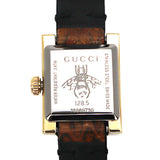  Shop Authentic Gucci G Frame White Dial Brown Leather Strap Watch For Women - YA128523 - Luxxuri