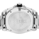  Shop Authentic Gucci Dive Quartz Black Dial Silver Steel Strap Watch For Men - YA136221 - Luxxuri