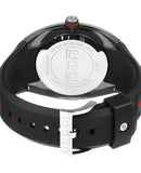  Shop Authentic Gucci Sync XXL Quartz Black Dial Black Rubber Strap Watch For Men - YA137101 - Luxxuri