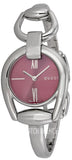  Shop Authentic Gucci Horsebit Quartz Red Dial Silver Steel Strap Watch For Women - YA139502 - Luxxuri