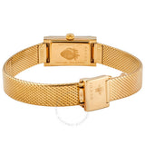  Shop Authentic Gucci G Frame Quartz Diamonds White Red Blue Dial Gold Mesh Bracelet Watch For Women - YA147511 - Luxxuri