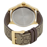  Shop Authentic Gucci G Timeless Eye Beige Dial Beige Leather Strap Watch For Men - YA1264022 - Luxxuri