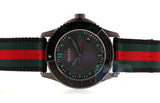  Shop Authentic Gucci G Timeless Sport Black Dial Two Tone NATO Strap Watch For Men - YA126229 - Luxxuri