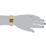  Shop Authentic Gucci G Gucci Brown Dial Rose Gold Steel Strap Watch For Women - YA125408 - Luxxuri