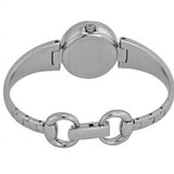  Shop Authentic Gucci Guccissima Quartz Silver Dial Silver Steel Strap Watch For Women - YA134502 - Luxxuri