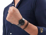  Shop Authentic Gucci G Interlocking Quartz Grey Dial Grey Steel Strap Watch For Men - YA133210 - Luxxuri