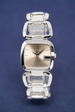  Shop Authentic Gucci G Gucci Brown Dial Silver Steel Strap Watch For Women - YA125507 - Luxxuri