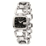  Shop Authentic Gucci G Gucci Diamonds Black Dial Silver Steel Strap Watch For Women - YA125406 - Luxxuri