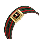  Shop Authentic Gucci G-Frame Multicolored Red and Green Dial Watch For Women - YA128527 - Luxxuri