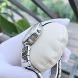  Shop Authentic Gucci Diamantissima Quartz White Dial Silver Steel Strap Watch For Women - YA141402 - Luxxuri