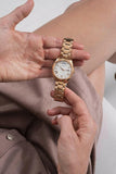  Shop Authentic Guess Luna White Dial Rose Gold Steel Strap Watch for Women - GW0308L3 - Luxxuri