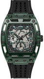  Shop Authentic Guess Phoenix Analog Black Dial Black Silicone Strap Watch For Men- GW0499G7 - Luxxuri