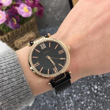  Shop Authentic Guess Soho Diamonds Black Dial Black Mesh Bracelet Watch for Women - W0638L5 - Luxxuri