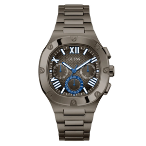  Shop Authentic Guess Headliner Quartz Black Dial Grey Steel Strap Watch For Men - GW0572G5 - Luxxuri