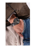 Shop Authentic Guess Edge Chronograph Black Dial Black Leather Strap Watch For Men - GW0492G1 - Luxxuri