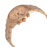  Shop Authentic Guess Mini Sunrise Chronograph Quartz Rose Gold Dial Rose Gold Steel Strap Watch For Women - W0448L3 - Luxxuri