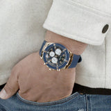  Shop Authentic Guess Poseidon Blue Dial Blue Rubber Strap Watch for Men - GW0057G2 - Luxxuri