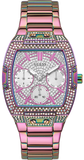  Shop Authentic Guess Phoenix Chronograph Crystals Silver Dial Pink Steel Strap Watch For Women - GW0104L4 - Luxxuri