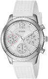  Shop Authentic Guess Marina Quartz White Dial White Rubber Strap Watch For Women - W1025L1 - Luxxuri