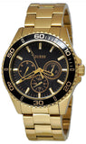  Shop Authentic Guess BFF Multifunction Black Dial Gold Steel Strap Watch for Women - W0231L3 - Luxxuri