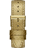  Shop Authentic Guess Limelight Quartz Gold Dial  Gold Leather Strap Watch For Women - W0775L13 - Luxxuri