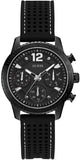 Shop Authentic Guess Marina Chronograph Black Dial Black Rubber Strap Watch for Women - W1025L3 - Luxxuri