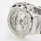  Shop Authentic Guess Fusion Chronograph Crystals Silver Dial Silver Steel Strap Watch For Women - GW0552L1 - Luxxuri