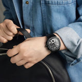  Shop Authentic Guess Headliner Multifunction Black Dial Black Steel Strap Watch For Men - GW0572G3 - Luxxuri