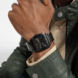  Shop Authentic Guess Integrity Analog Black Dial Black Steel Strap Watch for Men - GW0631G2 - Luxxuri