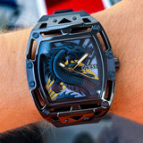  Shop Authentic Guess Legend Analog Black Dial Black Rubber Strap Watch For Men - GW0648G1 - Luxxuri