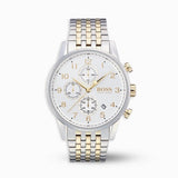  Shop Authentic Hugo Boss Navigator White Dial Two Tone Steel Strap Watch for Men - 1513499 - Luxxuri