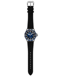  Shop Authentic Emporio Armani Diver Three-Hand Quartz Blue Dial Blue Leather Strap Watch For Men - AR11516 - Luxxuri