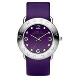  Shop Authentic Marc Jacobs Marc Purple Dial Purple Leather Strap Watch for Women - MBM8530 - Luxxuri