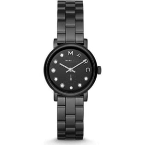  Shop Authentic Marc Jacobs Marc Black Dial Black Steel Strap Watch for Women - MBM8673 - Luxxuri