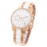  Shop Authentic Michael Kors Ritz White Dial Two Tone Steel Strap Watch for Women - MK6324 - Luxxuri