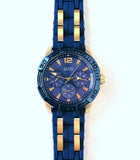  Shop Authentic Guess Oasis Blue Dial Two Tone Steel Strap Watch for Men - W0366G6 - Luxxuri