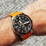 Shop Authentic Tissot Seastar 1000 Chronograph Black Dial Orange Rubber Strap Watch For Men - T120.417.17.051.01 - Luxxuri