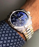  Shop Authentic Tissot PR 100 Sport Quartz Chronograph Blue Dial Silver Steel Strap Watch For Men - T101.617.11.041.00 - Luxxuri