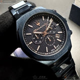  Shop Authentic Maserati Stile Chronograph Blue Dial Blue Steel Strap Watch For Men - R8873642008 - Luxxuri