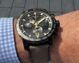  Shop Authentic Tissot Supersport Chrono Black Dial Beige Nylon Strap Watch For Men - T125.617.37.051.01 - Luxxuri