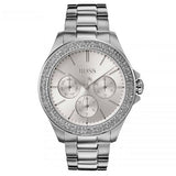  Shop Authentic Hugo Boss Premiere Silver Dial Silver Steel Strap Watch for Women - 1502442 - Luxxuri