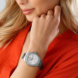  Shop Authentic Hugo Boss Premiere Silver Dial Silver Steel Strap Watch for Women - 1502442 - Luxxuri