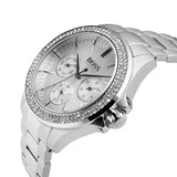  Shop Authentic Hugo Boss Premiere Silver Dial Silver Steel Strap Watch for Women - 1502442 - Luxxuri