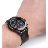  Shop Authentic Hugo Boss Ikon Grey Dial Grey Mesh Bracelet Watch for Men - 1513443 - Luxxuri