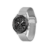  Shop Authentic Hugo Boss Pilot Edition Black Dial Silver Mesh Bracelet Watch for Men - 1513886 - Luxxuri