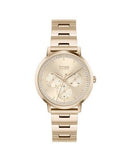  Shop Authentic Hugo Boss Prima Gold Dial Gold Steel Strap Watch for Women - 1502571 - Luxxuri