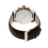  Shop Authentic Hugo Boss Jet Grey Dial Brown Leather Strap Watch for Men - 1513281 - Luxxuri